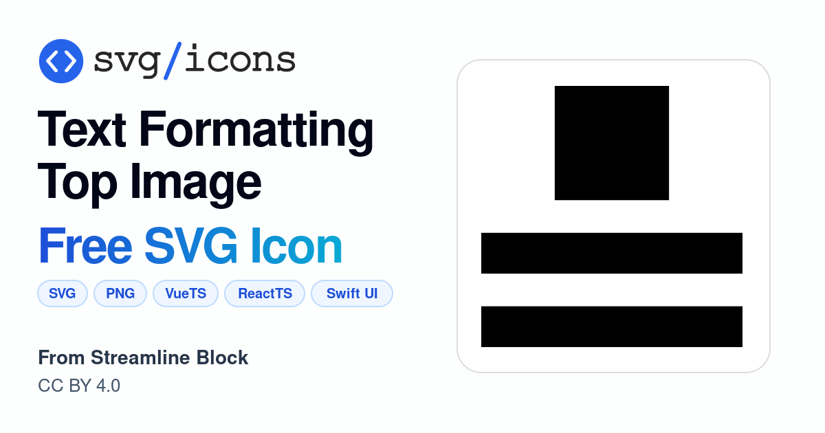 Text-formatting-top-image SVG Icon - Free Text-formatting-top-image PNG ...
