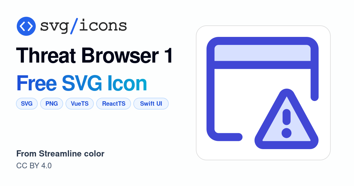 Threat-browser-1 SVG Icon - Free Threat-browser-1 PNG & SVG Download