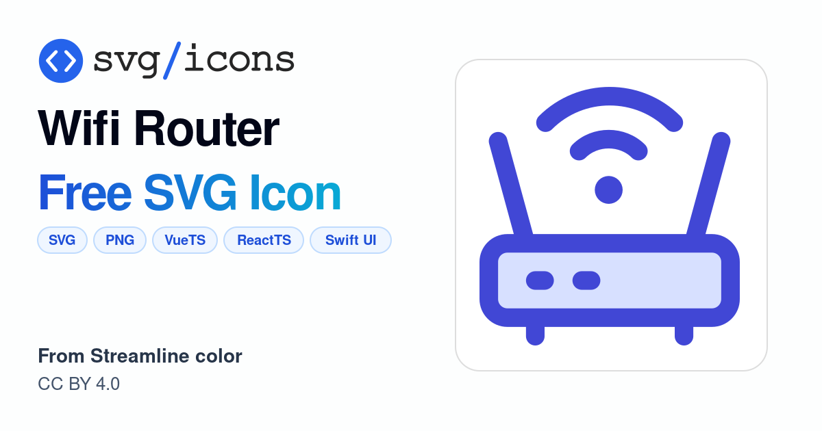 Wifi-router SVG Icon - Free Wifi-router PNG & SVG Download