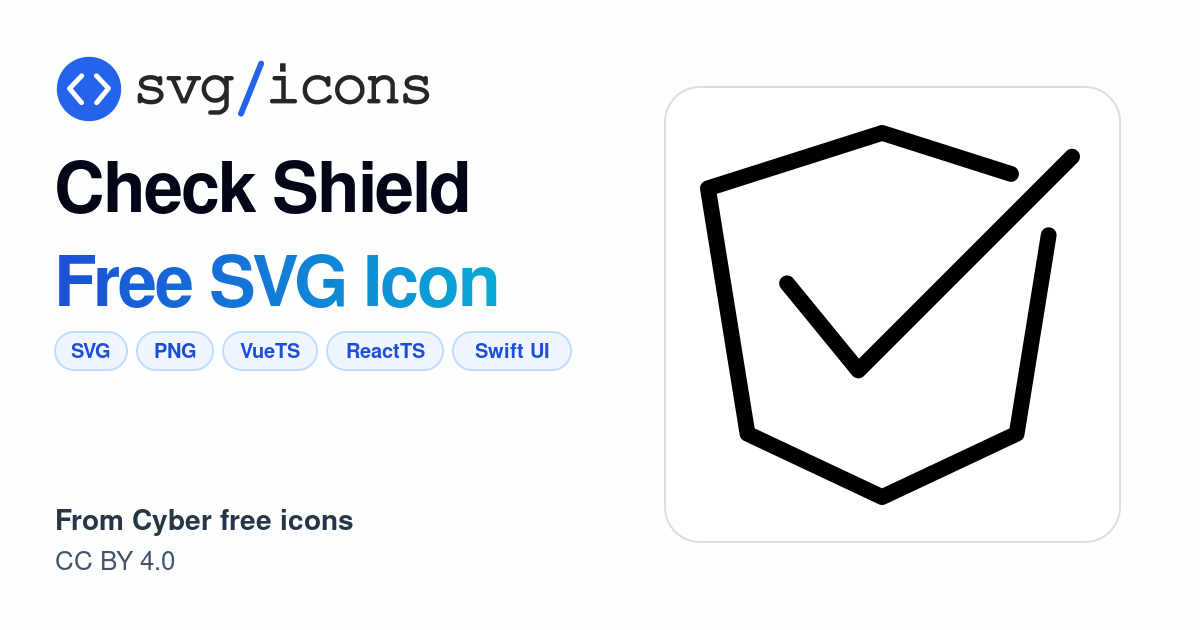 Check-shield SVG Icon - Free Check-shield PNG & SVG Download