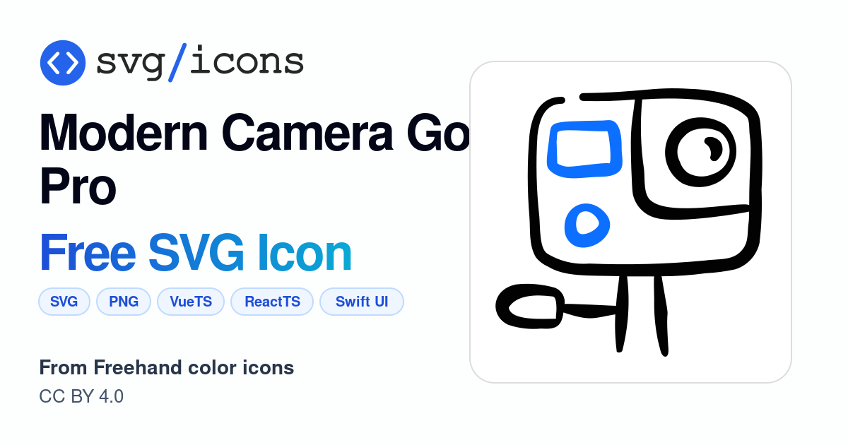 Modern-camera-go-pro SVG Icon - Free Modern-camera-go-pro PNG & SVG ...