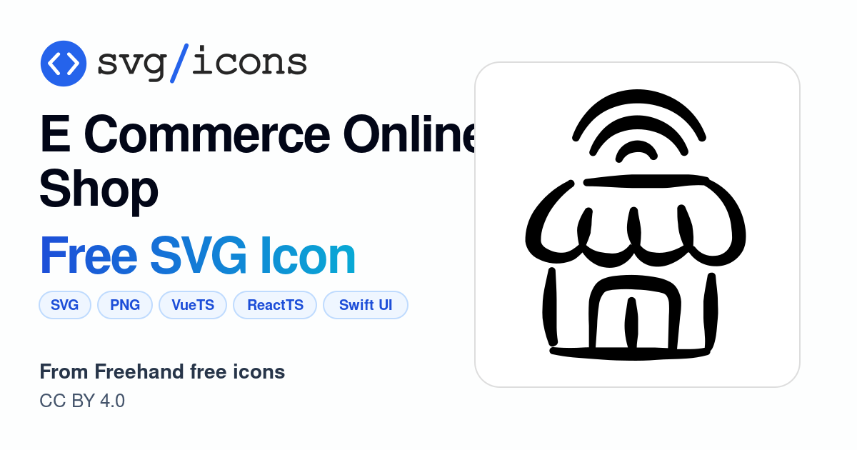 E-commerce-online-shop SVG Icon - Free E-commerce-online-shop PNG & SVG ...