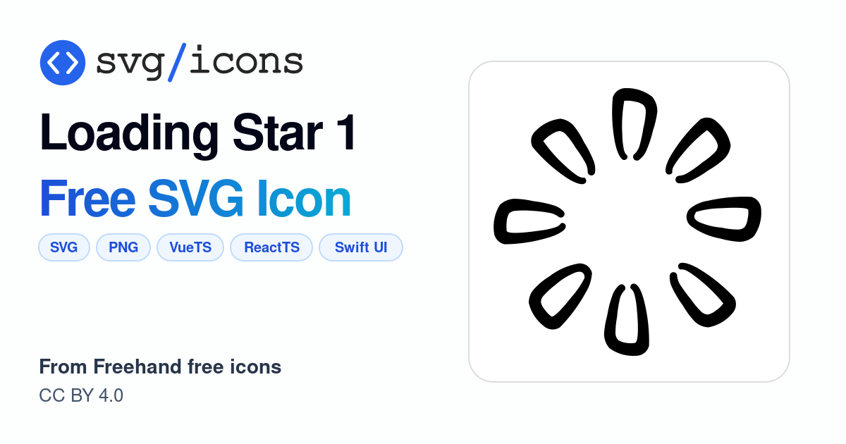 Loading-star-1 SVG Icon - Free Loading-star-1 PNG & SVG Download