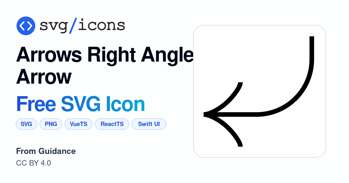 Arrows-right-angle-arrow SVG Icon - Free Arrows-right-angle-arrow PNG ...