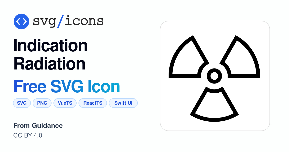 Indication-radiation SVG Icon - Free Indication-radiation PNG & SVG ...