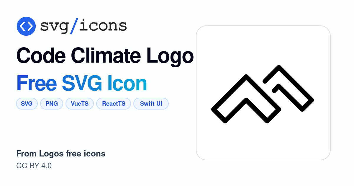 Code-climate-logo SVG Icon - Free Code-climate-logo PNG & SVG Download