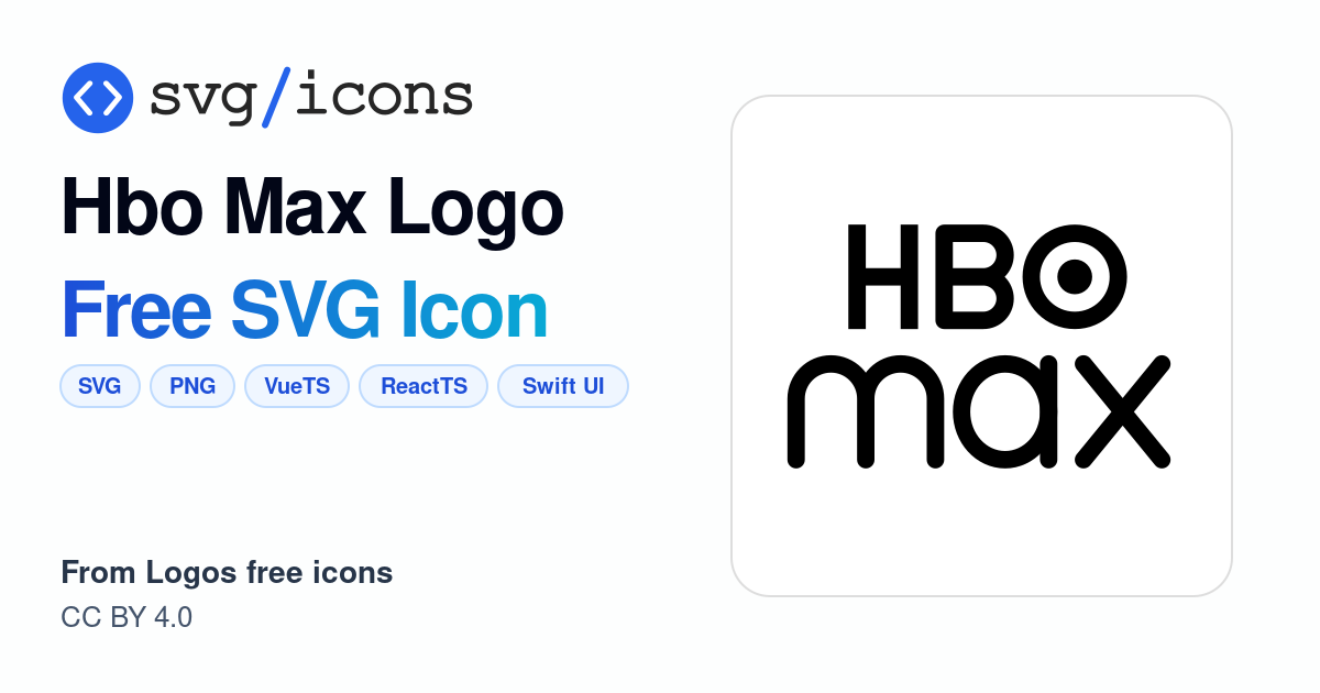Hbo-max-logo SVG Icon - Free Hbo-max-logo PNG & SVG Download