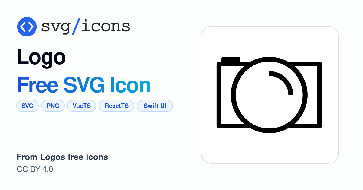 Logo SVG Icon - Free Logo PNG & SVG Download