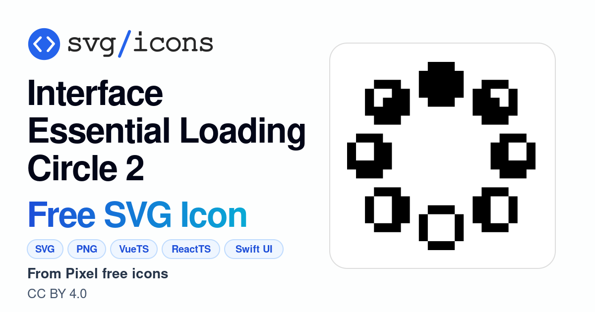 Interface-essential-loading-circle-2 SVG Icon - Free Interface ...