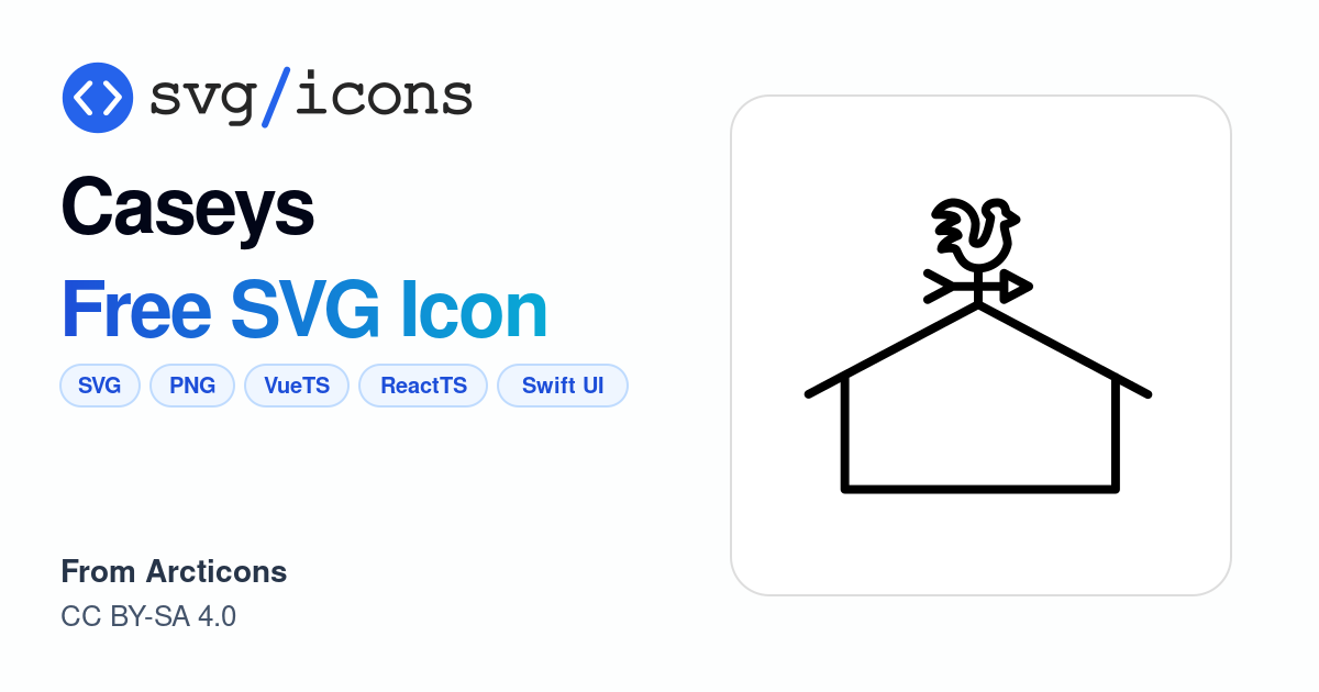 Caseys SVG Icon - Free Caseys PNG & SVG Download