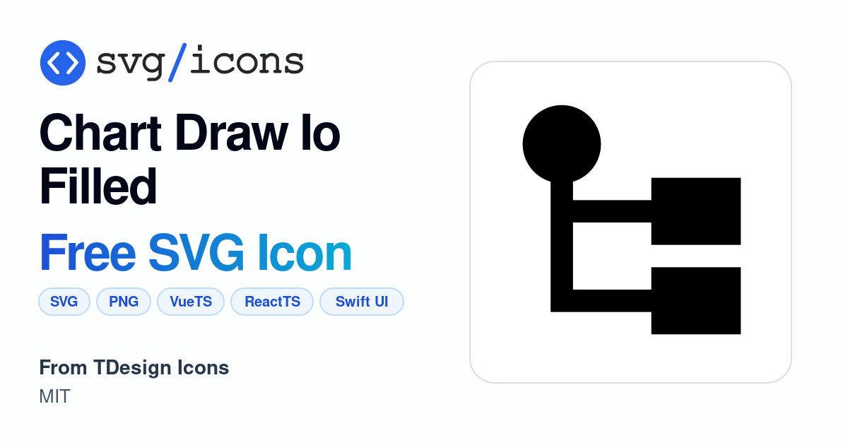 Chart-draw-io-filled SVG Icon - Free Chart-draw-io-filled PNG & SVG ...