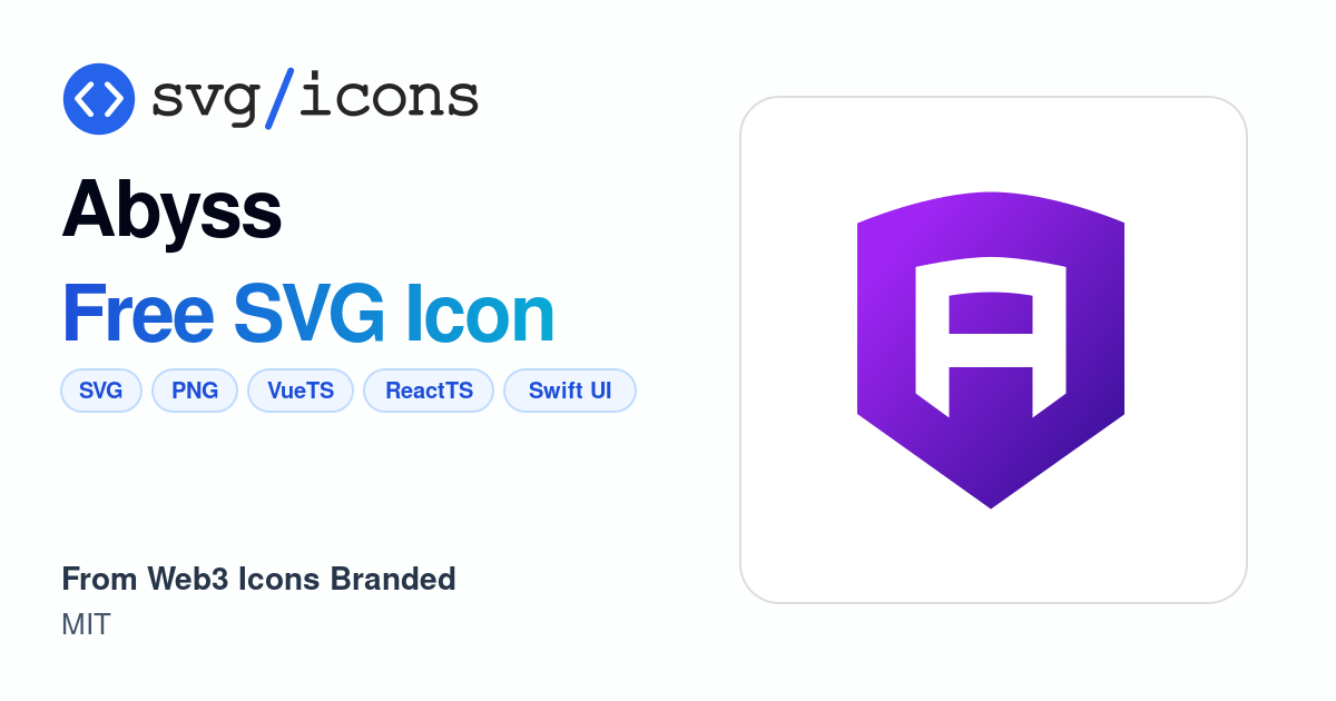 Abyss SVG Icon - Free Abyss PNG & SVG Download