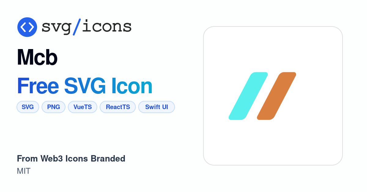 Mcb SVG Icon - Free Mcb PNG & SVG Download