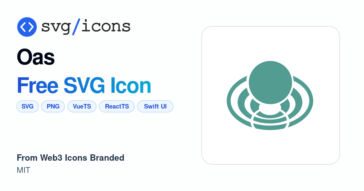 Oas SVG Icon - Free Oas PNG & SVG Download