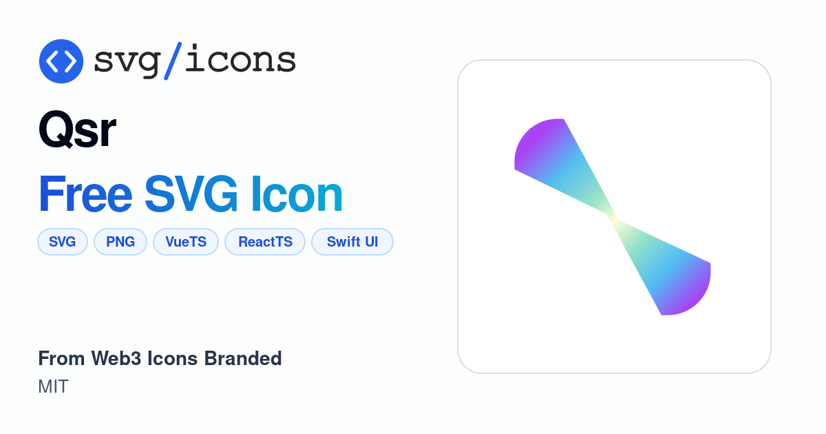 Qsr SVG Icon - Free Qsr PNG & SVG Download