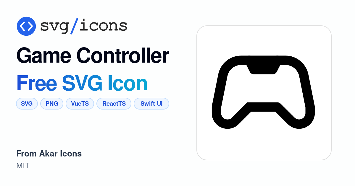 Game-controller SVG Icon - Free Game-controller PNG & SVG Download