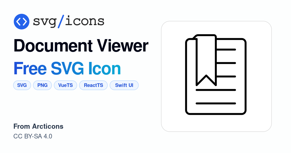 Document-viewer SVG Icon - Free Document-viewer PNG & SVG Download