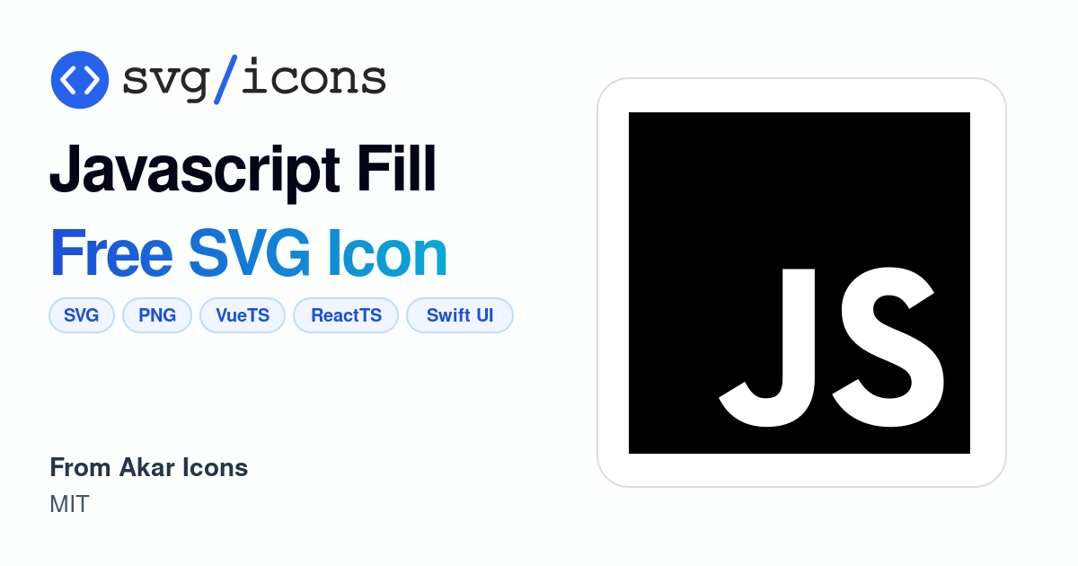 Javascript-fill SVG Icon - Free Javascript-fill PNG & SVG Download