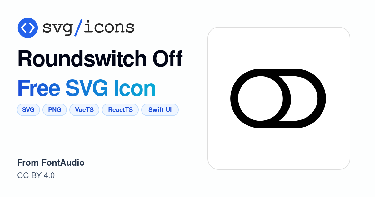 Roundswitch-off SVG Icon - Free Roundswitch-off PNG & SVG Download