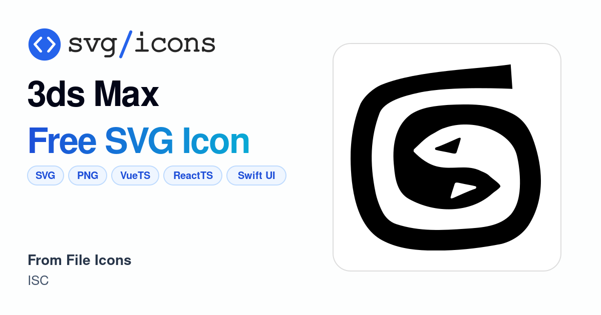 3ds-max SVG Icon - Free 3ds-max PNG & SVG Download