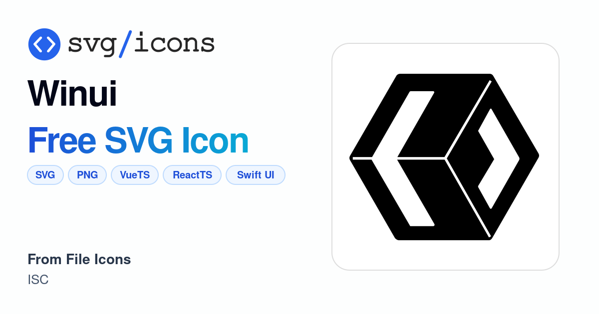 Winui SVG Icon - Free Winui PNG & SVG Download