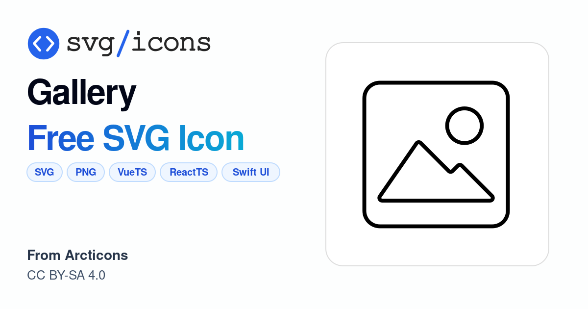 Gallery SVG Icon - Free Gallery PNG & SVG Download