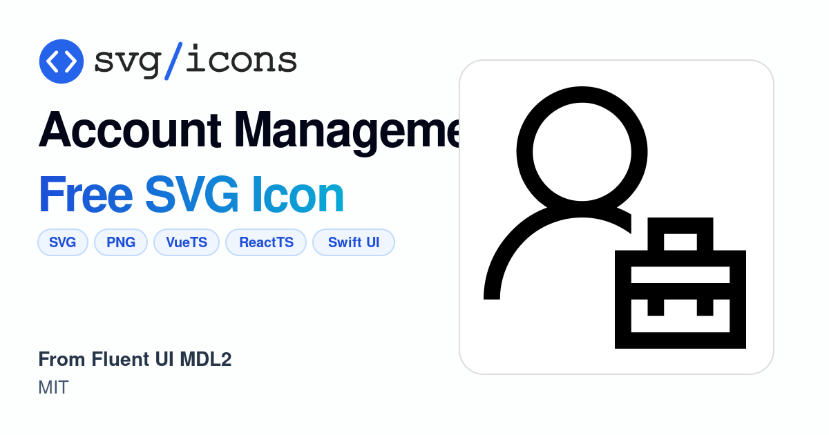 Account-management SVG Icon - Free Account-management PNG & SVG Download