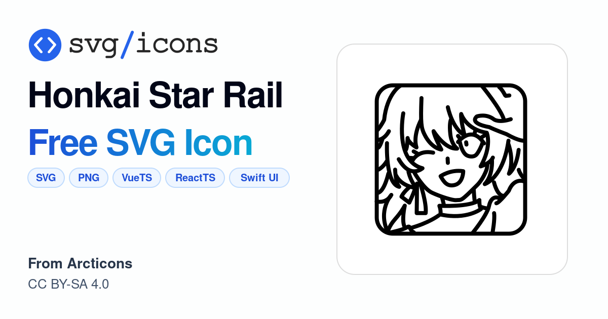 Honkai-star-rail SVG Icon - Free Honkai-star-rail PNG & SVG Download