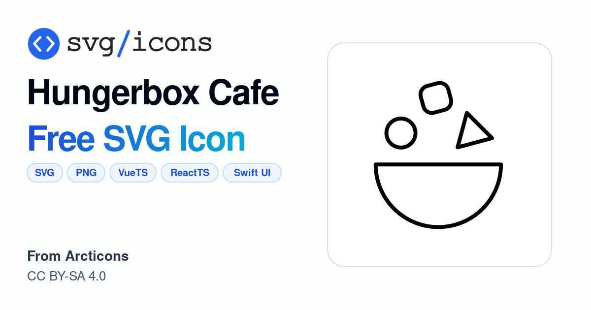 Hungerbox-cafe SVG Icon - Free Hungerbox-cafe PNG & SVG Download
