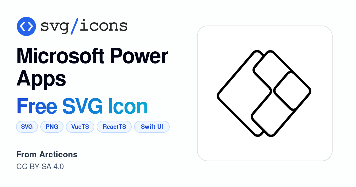 Microsoft-power-apps SVG Icon - Free Microsoft-power-apps PNG & SVG ...