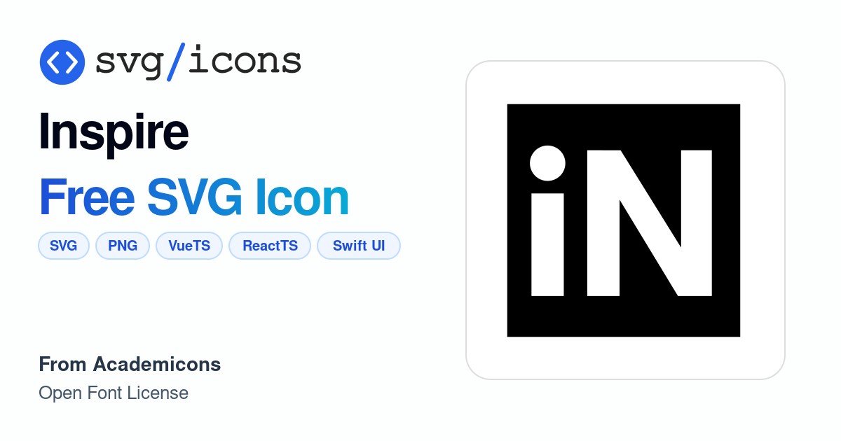 Inspire SVG Icon - Free Inspire PNG & SVG Download