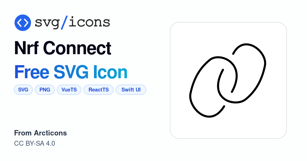 Nrf-connect SVG Icon - Free Nrf-connect PNG & SVG Download