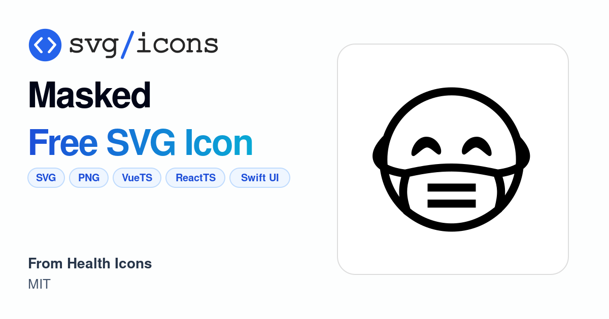 Masked SVG Icon - Free Masked PNG & SVG Download