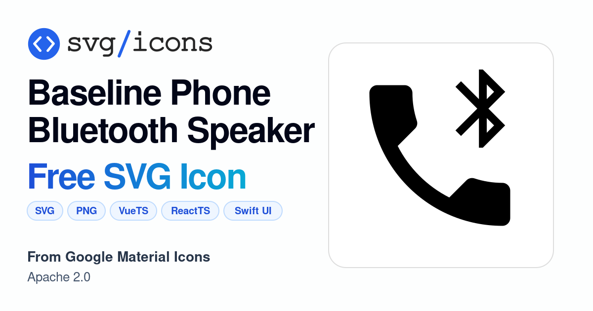 Baseline-phone-bluetooth-speaker SVG Icon - Free Baseline-phone ...