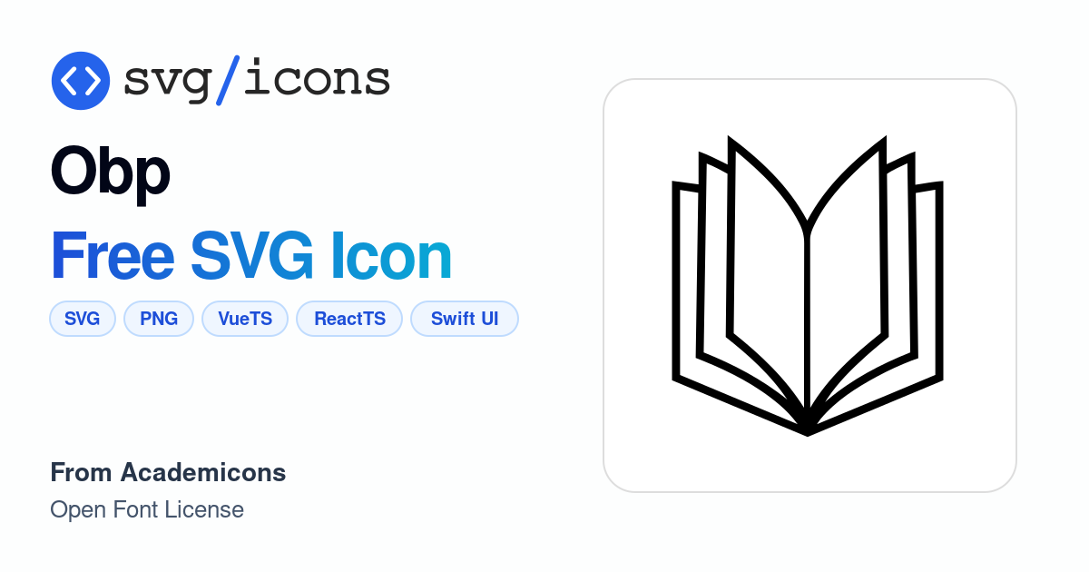 Obp SVG Icon - Free Obp PNG & SVG Download