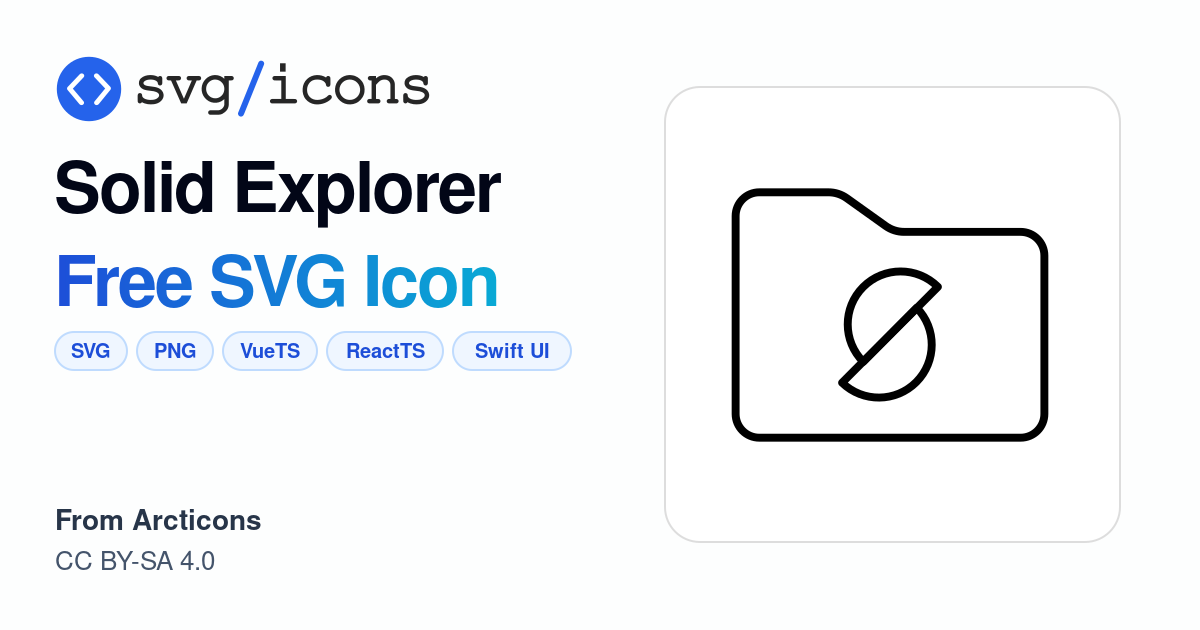 Solid-explorer SVG Icon - Free Solid-explorer PNG & SVG Download