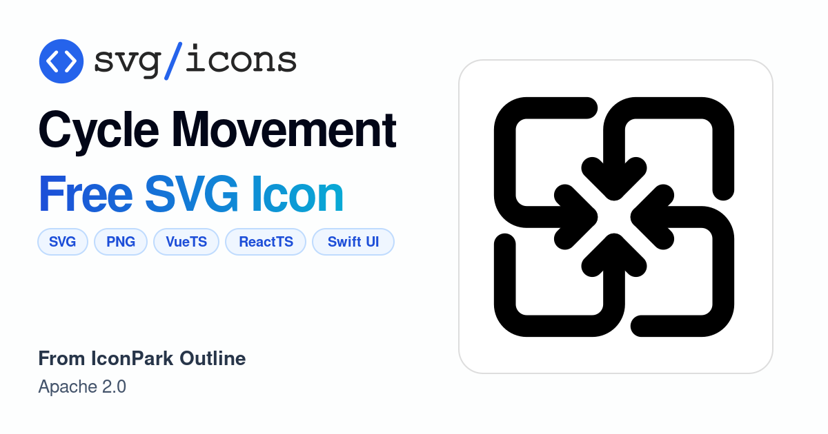 Cycle-movement SVG Icon - Free Cycle-movement PNG & SVG Download