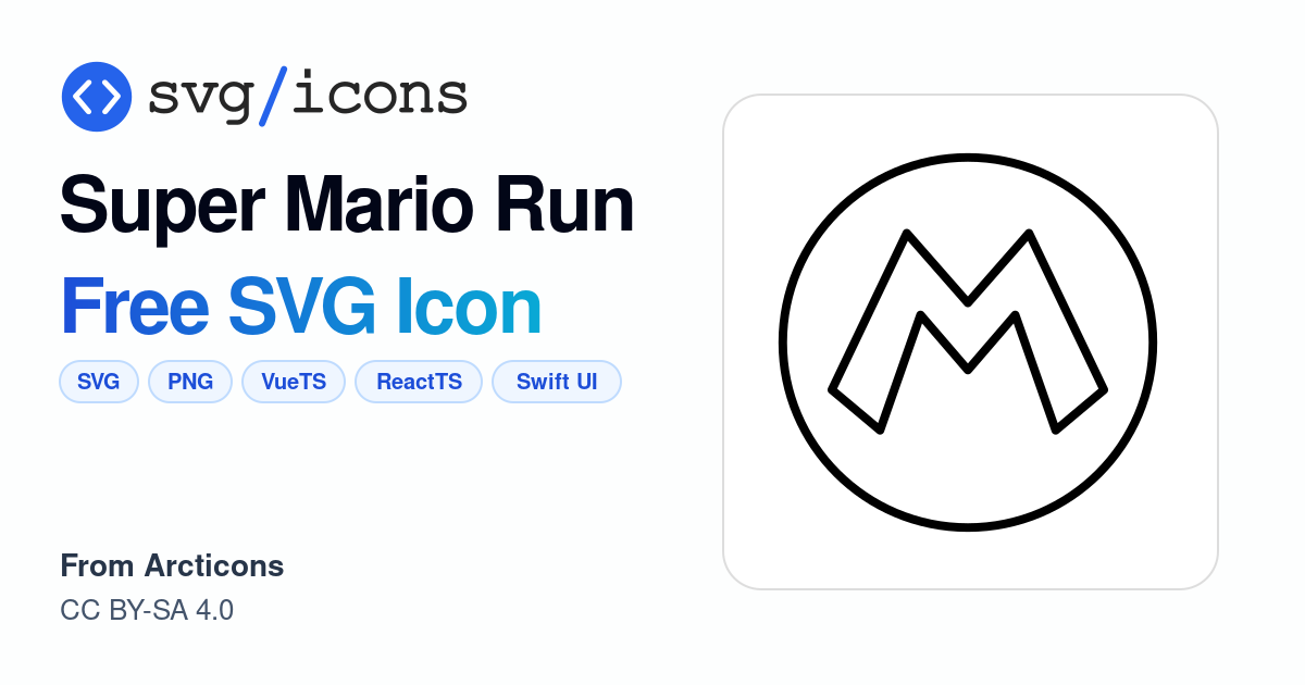 Super-mario-run SVG Icon - Free Super-mario-run PNG & SVG Download