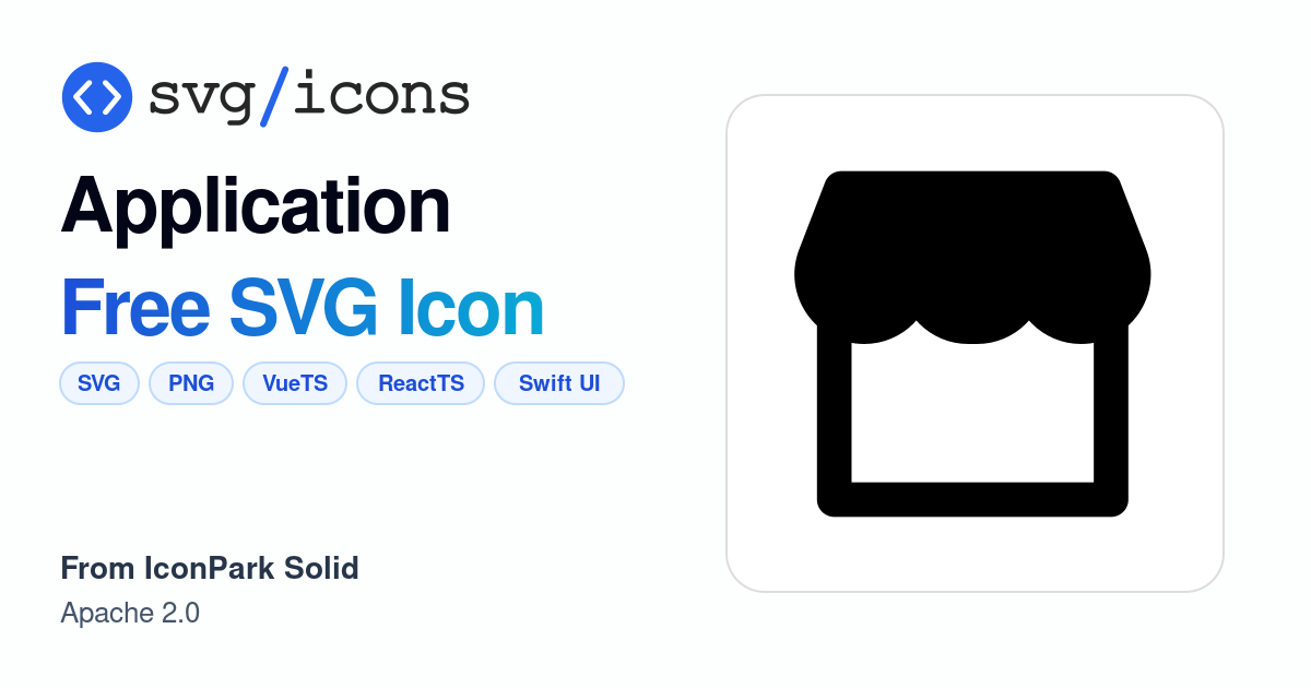 Application SVG Icon - Free Application PNG & SVG Download