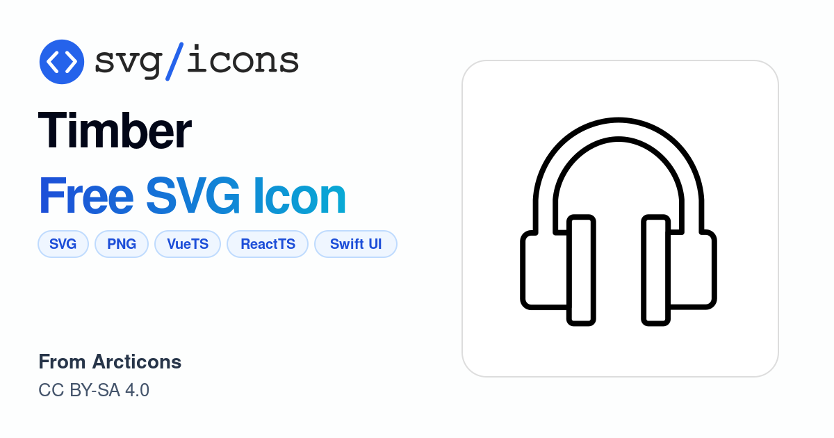 Timber SVG Icon - Free Timber PNG & SVG Download