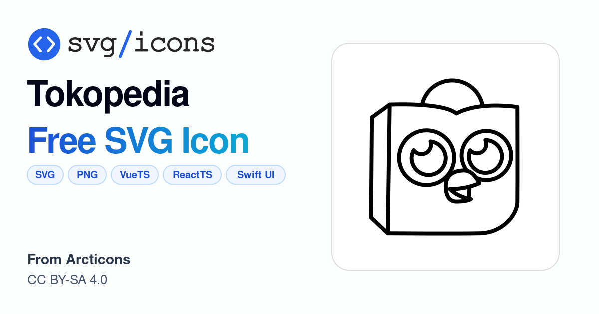 Tokopedia SVG Icon - Free Tokopedia PNG & SVG Download