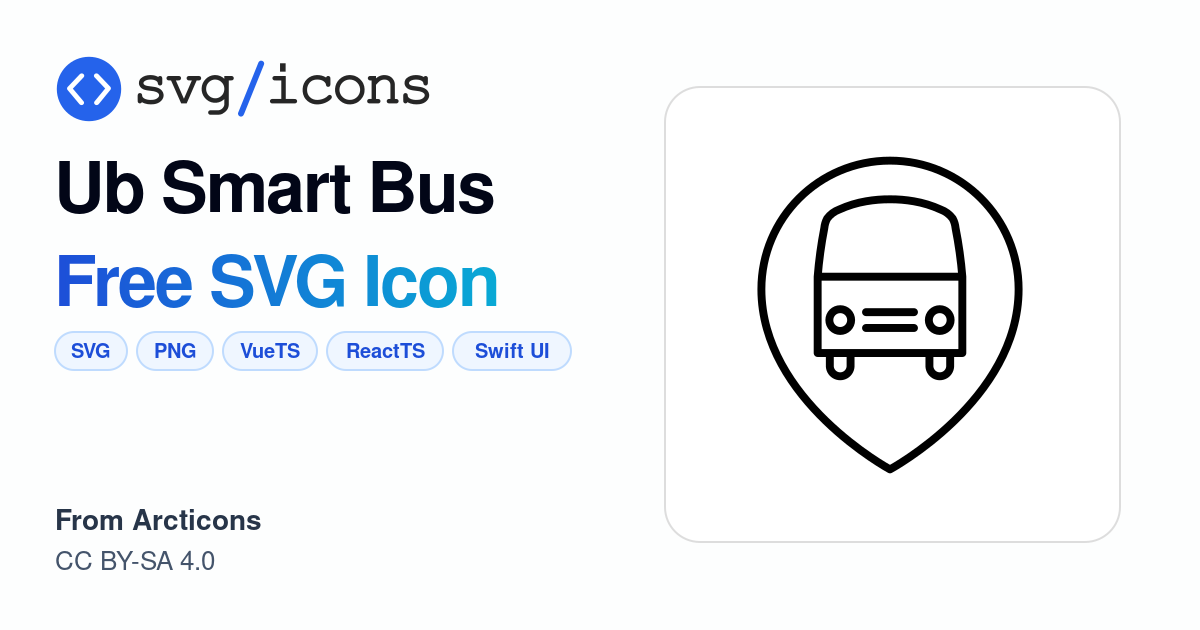 Ub-smart-bus SVG Icon - Free Ub-smart-bus PNG & SVG Download