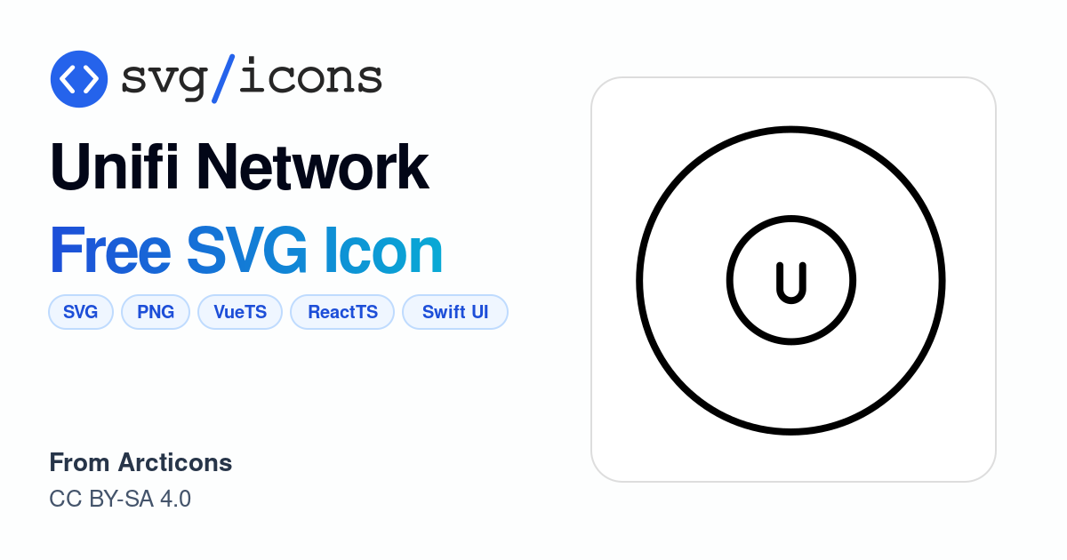 Unifi-network SVG Icon - Free Unifi-network PNG & SVG Download